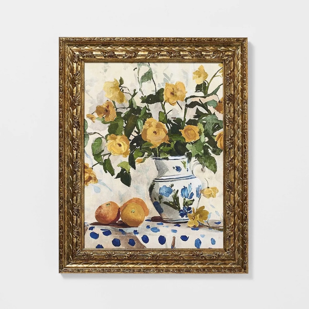 ✨16"x20" Floral Painting Wall Art - Threshold™ designed with Studio McGee✨